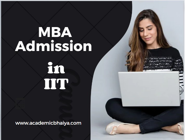 MBA admission in iit