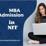 How to take admission in NIT in MBA program