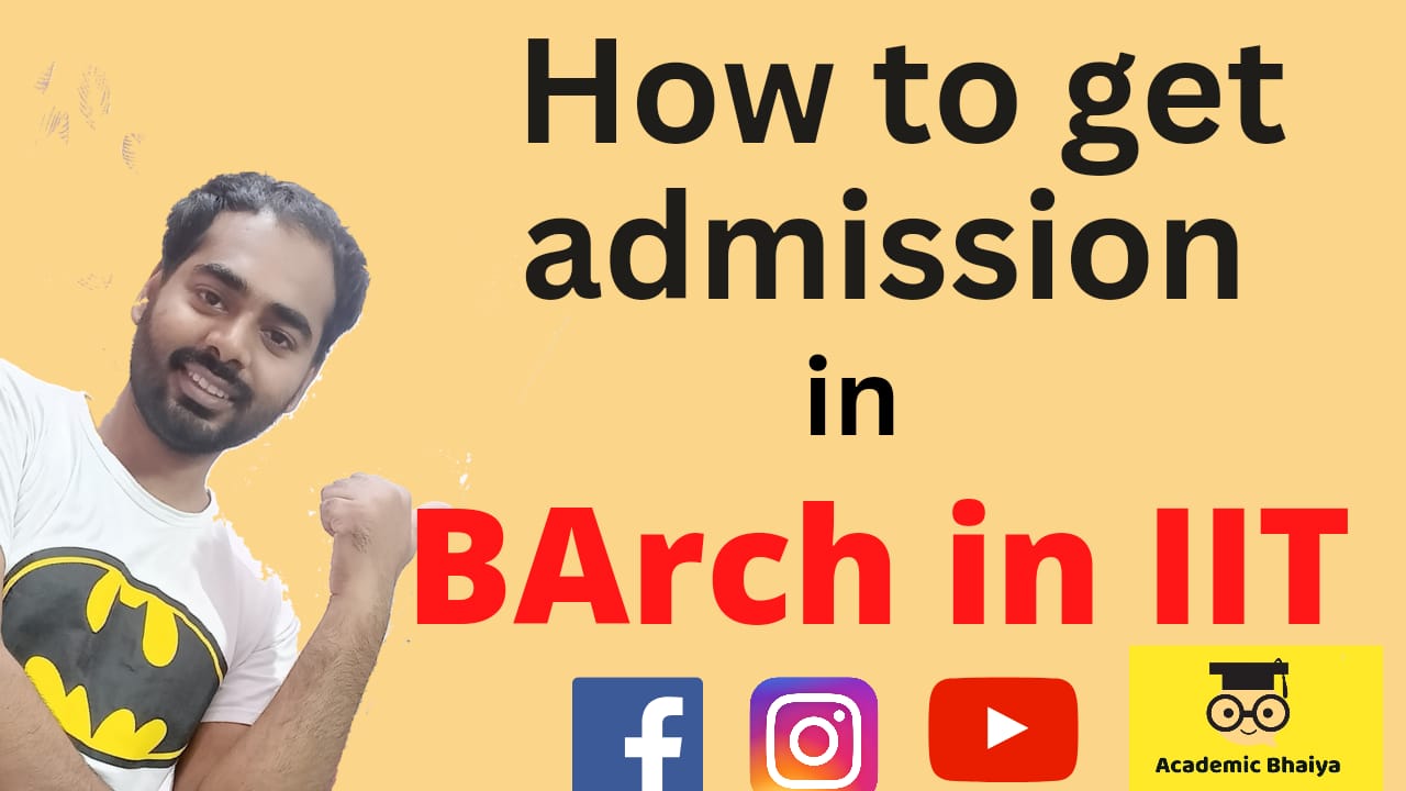 admission in BArch