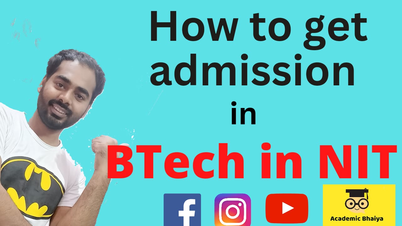 admission in NIT BTech